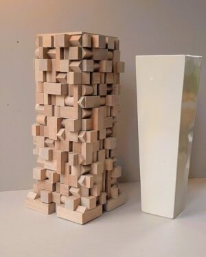 Design bloemenvaas (omhulsel)