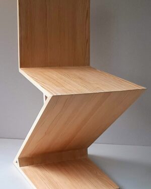 Zig-zag stoel (replica)