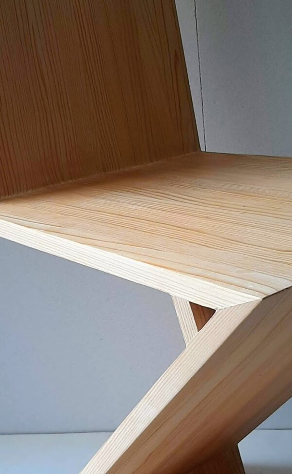 Zig-zag stoel (replica) - Afbeelding 3