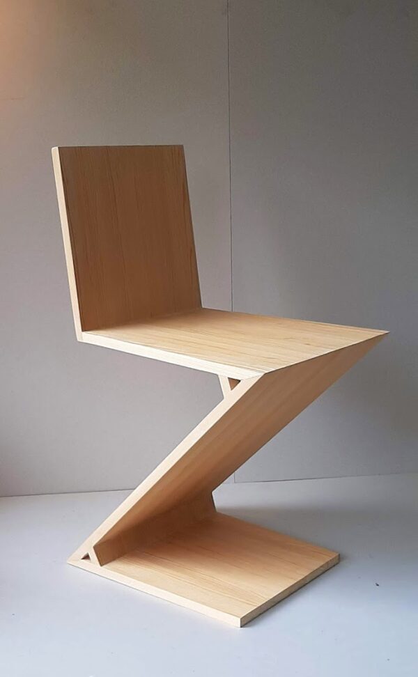 Zig-zag stoel (replica) - Afbeelding 2