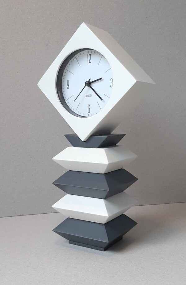 Black and White klok - Afbeelding 3