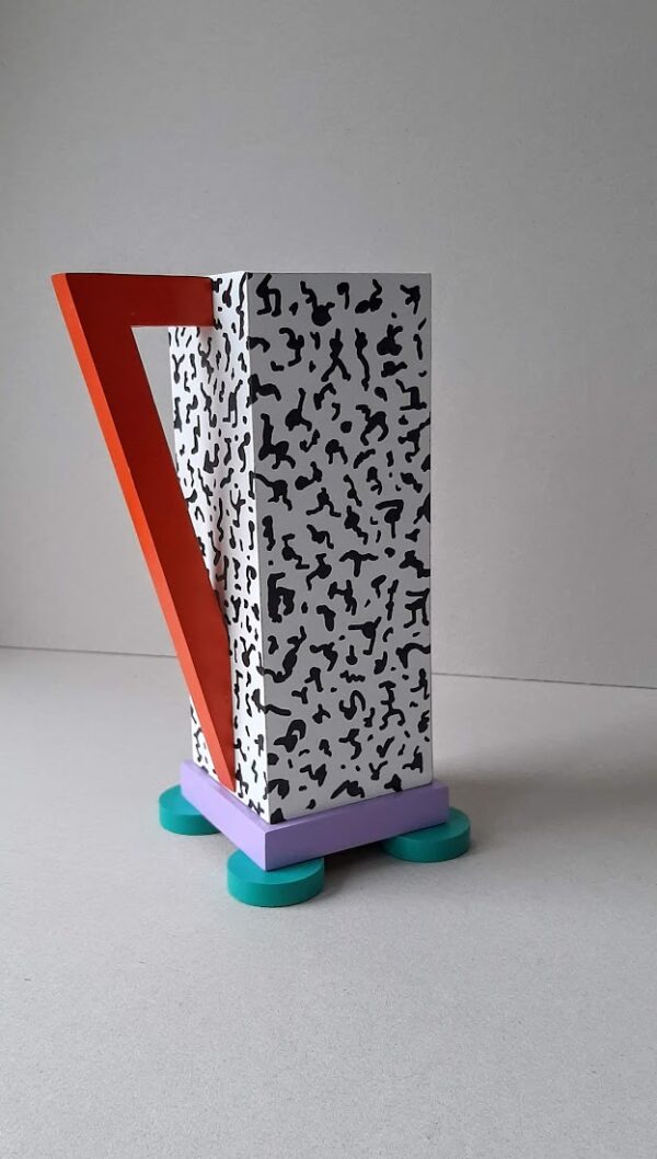 Memphis style  bloemenvaas - Afbeelding 4