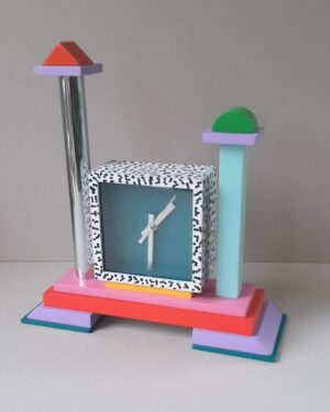 Memphis Milano style:  Clock 94