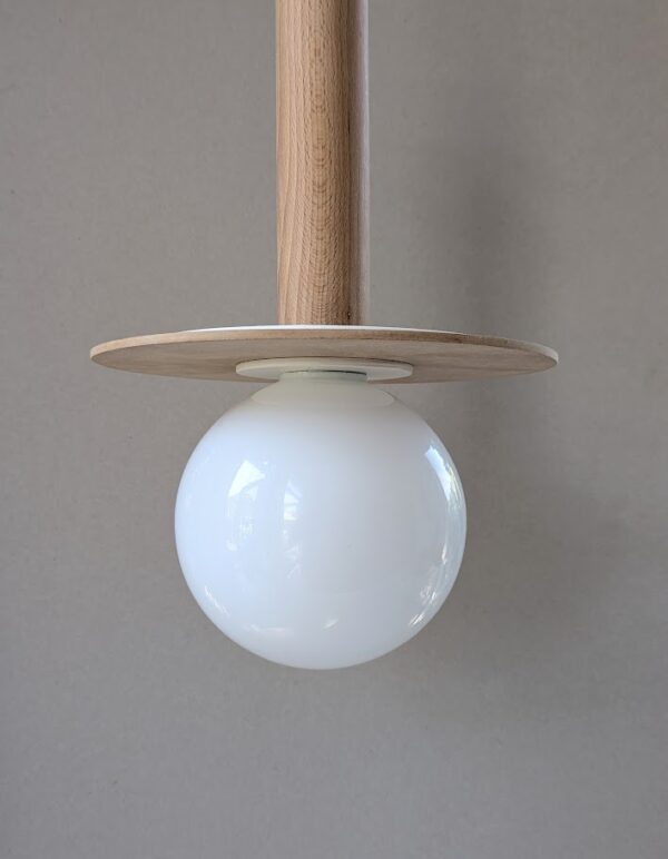 Design hanglamp in naturel kleuren - Afbeelding 2