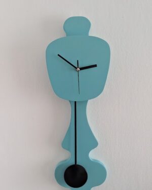 Wandklok met slinger 20259