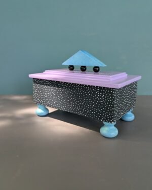 Memphis Milano style (jewelry) box