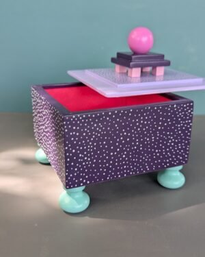 Memphis Milano style (jewelry) box