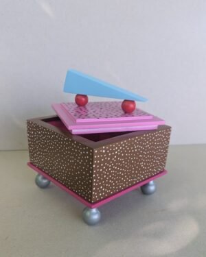 Memphis Milano style (jewelry) box
